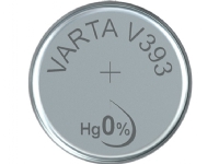 Varta -V393, Engangsbatteri, Silver-Oksid (S), 1,55 V, 1 stykker, Hg (kvikksølv), Sølv