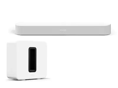 Sonos Beam 3.1 Home Theatre Set (hvit)