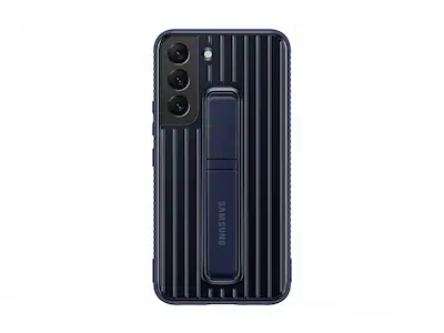 Galaxy S22 Protective Standing Deksel (blå)