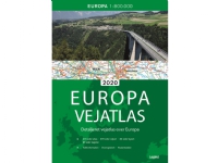 Europa Vejatlas 2020 | Språk: Dansk
