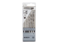 Bosch - Borsett - for tre - 5 deler - 5 mm, 6 mm, 4 mm, 3 mm, 2 mm - heksagonal - lengde: 62 mm, 99 mm, 88 mm, 106 mm, 74 mm