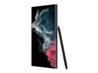Samsung Galaxy S22 Ultra - 5G smarttelefon - dobbelt-SIM - RAM 12 GB / 512 GB - OLED-display - 6.8 - 3088 x 1440 piksler (120 Hz) - 4x bakkameraer 108 MP, 12 MP, 10 MP, 10 MP - front camera 40 MP - fantomsvart