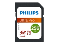 Philips Ultra Pro FM25SD65B - Flashminnekort - 256 GB - Video Class V30 / UHS-I U3 / Class10 - SDXC