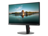 Lenovo ThinkVision T23i-20 - LED-skjerm - 23 - 1920 x 1080 Full HD (1080p) @ 60 Hz - IPS - 250 cd/m² - 1000:1 - 4 ms - HDMI, VGA, DisplayPort - ravnsort