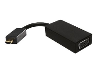 ICY BOX IB-AC503 - Video adapter - HD-15 (VGA) hunn til mikro-HDMI hann - skjermet - svart