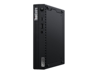 Lenovo ThinkCentre M60e 11LV - Tiny - Core i5 1035G1 / 1 GHz - RAM 8 GB - SSD 256 GB - NVMe - UHD Graphics - GigE - WLAN: 802.11a/b/g/n/ac, Bluetooth 5.1 - Win 10 Pro 64-bit - monitor: ingen - tastatur: Nordisk - svart - TopSeller - med Co2 Offset 0.