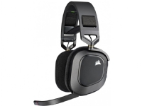 CORSAIR Gaming HS80 RGB - Hodesett - full størrelse - 2,4 GHz - trådløs - USB