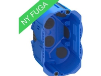 LAURITZ KNUDSEN FUGA Air forfradåse 1,5 modul, blå.