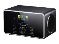 Grundig DTR 5000 X - Lydsystem - 2 x 7 watt - svart