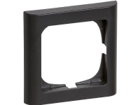 LAURITZ KNUDSEN FUGA® ramme Softline 63 1 modul koksgrå.
