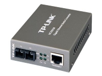 TP-Link MC200CM - Fibermedieomformer - GigE - 1000Base-SX, 1000Base-T - RJ-45 / SC flermodus - opp til 550 m - 850 nm - for P/N: TL-MC1400