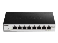 D-Link EasySmart Switch DGS-1100-08P - V2 - switch - smart - 8 x 10/100/1000 (PoE) - stasjonær - PoE (64 W)