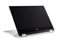 Acer Chromebook Spin 314 CP314-1HN - Flippdesign - Intel Celeron N5100 / 1.1 GHz - Chrome OS - UHD Graphics - 4 GB RAM - 64 GB eMMC - 14 IPS berøringsskjerm 1920 x 1080 (Full HD) - Wi-Fi 6 - lys sølv - kbd: Nordisk