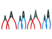 Gedore 6700490 Seegeringtang-slt Passer til Udvendig- og indvendige ringe 12-25 mm, 19-60 mm 10-25 mm, 19-60 mm Spids form vinklet 90°, lige