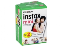 Fujifilm Instax Mini - Hurtigvirkende fargefilm - ISO 800 - 10 eksponeringer - 2 kassetter
