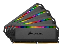 CORSAIR Dominator Platinum RGB - DDR4 - sett - 32 GB: 4 x 8 GB - DIMM 288-pin - 4000 MHz / PC4-32000 - CL19 - 1.35 V - ikke-bufret - ikke-ECC - svart