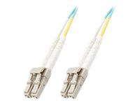 MicroConnect - Nettverkskabel - LC/UPC-multimodus (hann) til LC/UPC-multimodus (hann) - 30 m - fiberoptisk - 50 / 125 mikroner - OM3 - oransje
