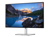 Dell UltraSharp U2722D - LED-skjerm - 27 - 2560 x 1440 QHD @ 60 Hz - IPS - 350 cd/m² - 1000:1 - 5 ms - HDMI, DisplayPort - platinasølv - med 3-års Advanced Exchange Service and Premium Panel Guarantee