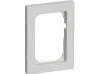 LAURITZ KNUDSEN FUGA® ramme Baseline 68 1,5 modul, symmetrisk lysegrå.