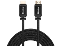 Sandberg - HDMI-kabel - HDMI hann til HDMI hann - 2 m