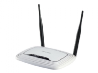 TP-Link TL-WR841N 300Mbps Wireless N Router - Trådløs ruter - 4-portssvitsj - 802.11b/g/n (draft 2.0) - 2,4 GHz