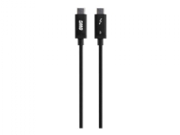 OWC Premium - Thunderbolt-kabel - USB-C (hann) til USB-C (hann) - Thunderbolt 3 - 2 m - 5K-støtte - svart