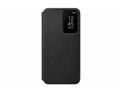 Galaxy S22 Smart Clear View Deksel (sort)