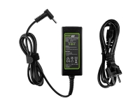 Green Cell PRO - Strømadapter - AC - 45 watt - svart - for HP 25X G2, 25X G3, 25X G4, 25X G5 ProBook 450 G3, 450 G4, 650 G2, 650 G3