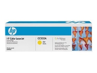 HP 304A - Gul - original - LaserJet - tonerpatron (CC532A) - for Color LaserJet CM2320fxi, CM2320n, CM2320nf, CP2025, CP2025dn, CP2025n, CP2025x