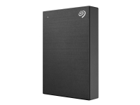 Seagate One Touch HDD STKB1000400 - Harddisk - 1 TB - ekstern (bærbar) - USB 3.2 Gen 1 - svart - med 2-års Seagate Rescue Data Recovery