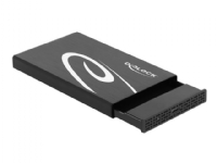 Delock External Enclosure for 2.5 SATA HDD / SSD with SuperSpeed USB 10 Gbps (USB 3.1 Gen 2) - Drevkabinett - 2.5 - SATA 6Gb/s - USB 3.1 (Gen 2) - svart