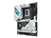 ASUS ROG STRIX Z690-A GAMING WIFI D4 - Hovedkort - ATX - LGA1700-sokkel - Z690 Chipset - USB-C Gen2, USB 3.2 Gen 1, USB 3.2 Gen 2, USB-C Gen 2x2 - 2.5 Gigabit LAN, Wi-Fi, Bluetooth - innbygd grafikk (CPU kreves) - HD-lyd (8-kanalers)