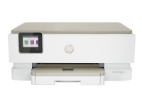 HP ENVY Inspire 7220e All-in-One - Multifunksjonsskriver - farge - ink-jet - 216 x 297 mm (original) - A4/Legal (medie) - opp til 13 spm (kopiering) - opp til 15 spm (trykking) - 125 ark - USB 2.0, Wi-Fi(ac), Bluetooth - portobello - med HP 1 års eks