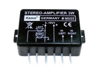 Kemo M055 Stereo-forstærker Byggemodul 9 V/DC 3 W 8 O