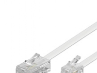 Goobay 3m RJ-11/RJ-45 Cable, 3 m, RJ-45, RJ-11
