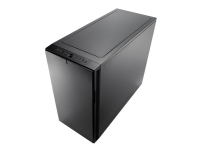 Fractal Design Define R6 USB-C Blackout - TG - Tower - utvidet ATX (E-ATX) - sidepanel med vindu - ingen strømforsyning (ATX) - blackout - USB/lyd