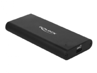 Delock - Drevkabinett - M.2 - M.2 NVMe Card - USB 3.1 (Gen 2) - svart