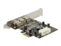 Delock PCI Express card FireWire A / B - Videofangstadapter - PCIe
