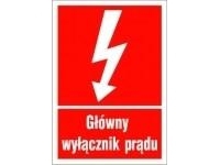 Onnline Marking board MAIN CURRENT SWITCH 74X105MM - NOZ74X105GWP