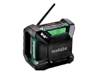 Metabo R 12-18 DAB+ BT, Bærbar, Digitalt, AM,DAB+,FM, 87,5 - 108 MHz, 522 - 1620 kHz, 174 - 240 MHz