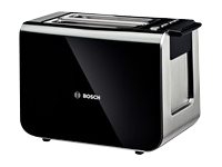 Bosch Styline TAT8613 - Brødrister - elektrisk - 2 skive - svart