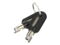 Kensington Universal 3-in-1 Keyed Laptop Lock - Standard Keyed - Sikkerhetskabellås - 1.8 m