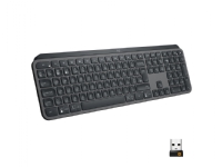 Logitech MX Keys - Tastatur - bakbelysning - Bluetooth, 2.4 GHz - Pan Nordic - grafitt