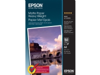 Epson - Matt - A4 (210 x 297 mm) - 167 g/m² - 50 ark papir - for EcoTank ET-2850, 2851, 2856, 4850, L6460 SureColor SC-P700, P900 WorkForce Pro WF-C5790