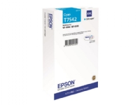 Epson T7542 - 69 ml - XXL-størrelse - cyan - original - blekkpatron - for WorkForce Pro WF-8090, WF-8090 D3TWC, WF-8090DW, WF-8590, WF-8590 D3TWFC, WF-8590DWF