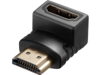 Sandberg - HDMI-adapter - HDMI hann til HDMI hunn - 90°-kontakt