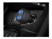 Anker PowerDrive Speed 2 - Bilstrømadapter - 39 watt - 3 A - QC 3.0 - 2 utgangskontakter (USB) - svart