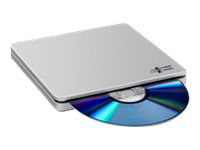 Hitachi-LG Data Storage GP70NS50 - Platestasjon - DVD±RW (±R DL) / DVD-RAM - 8x/8x/5x - USB 2.0 - ekstern - hvit