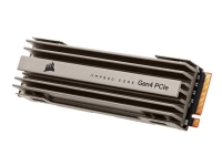 CORSAIR MP600 - Solid State Drive - 2 TB - intern - M.2 2280 - PCI Express 4.0 x4 (NVMe) - 256-bit AES - integrert kjøle