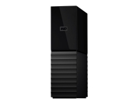WD My Book WDBBGB0180HBK - Harddisk - kryptert - 18 TB - ekstern (stasjonær) - USB 3.0 - 256-bit AES - svart
